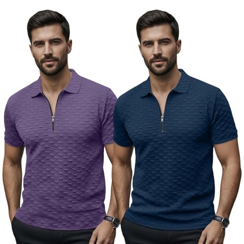 Image of Preneum Men's Poly Cotton Rich Solid Polo Tshirt | Collar Tshirts | Half Sleeves | Plain-Regular Fit (Available in Plus Sizes)
