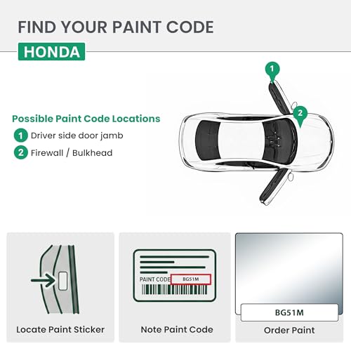 Image of ERA Paints BG51M - Opal Silver Blue Metallic for HONDA Exact Match Automotive Touch Up Paint Jar - Essential Kit