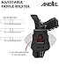 Level 3 Gun Holster for Glock 19/17/19X Gen 1-5, Glock 23/32 / Glock 45/44 Gen1-4, Adjustable Rentention OWB Paddle Pistol Holster with Auto Lock Thumb Release Button, Open Carry Holster, Right-handed