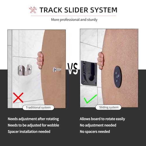 Soporte de pared para dardos resistente y accesorio de colgado para dianas 7
