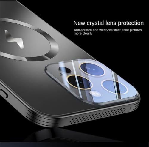 Coque magnétique iPhone 14 Pro Max violette pour voyage et jeu