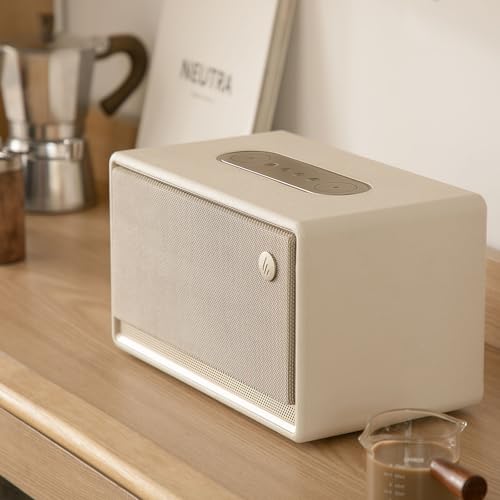 Image of Edifier ES300 Bluetooth Desktop Speaker, 60W RMS, Ambient Lights, Ivory
