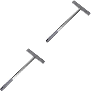 Amosfun 2pcs Handheld Sign Display Rod Holder for Events Exhibitions Sports and Airport Transfers Convenient Sign Holder No Signboard
