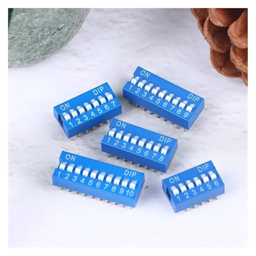 Module commutateur DIP 6 broches type coulissant pour vos projets de robotique DIY sur PCB - 6