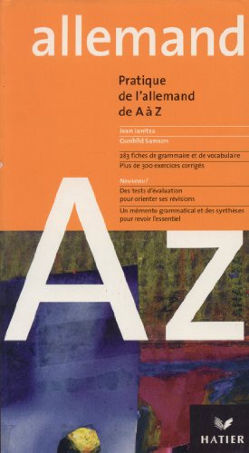 L'Allemand de A à Z, édition 2003