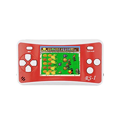 DingLong Home RS-1 Plus Consoles De Jeux Portable,Console de Jeu vidéo pour système de Divertissement avec 2.5 Pouces LCD 168 Jeux Rétro Classiques,Cadeau d'anniversaire pour Adultes.