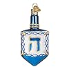 Old World Christmas Hanukkah Glass Blown Ornaments for Christmas Tree Dreidel