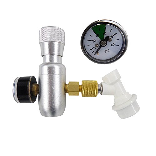 0-60psi Home Brew Premium Regulated Co2 Charger Kit with Gas Disconnect