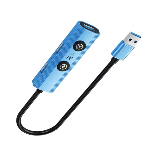 Hub USB AI de Aluminio Cocoarm con Traducción de Voz para Portátil y Tablet 2
