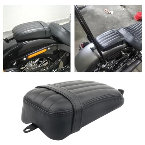 Asiento Negro Almohadilla Para Pasajero individual con funda impermeable 2
