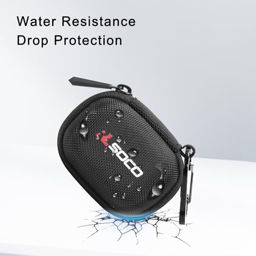 RLSOCO Tasche für Beurer PO 30/PO 45/PO 40/PO 60/PO 80 & für PULOX PO-200 Solo/PO-200A Solo/PO-100/PO-250 & für Braun YK-81CEU Pulsoximeter und mehr (Nur Tasche)