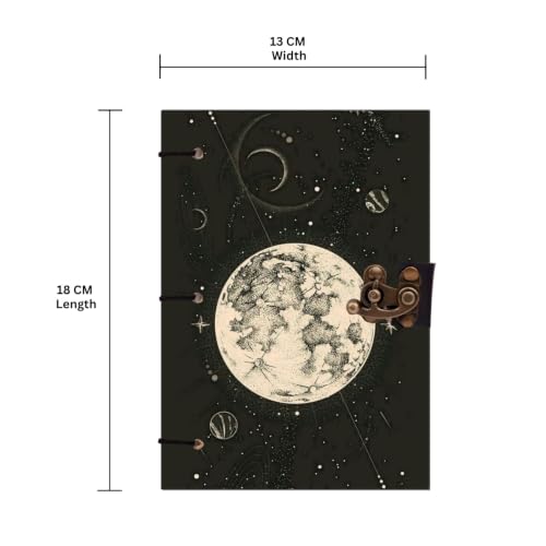 NIZAM HANDICRAFT Store NIZAM HANDICRAFT Moon Phase Journal Premium A5 - Image 7