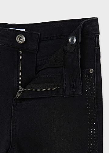 Mayoral Denim Pants for Girls Black3