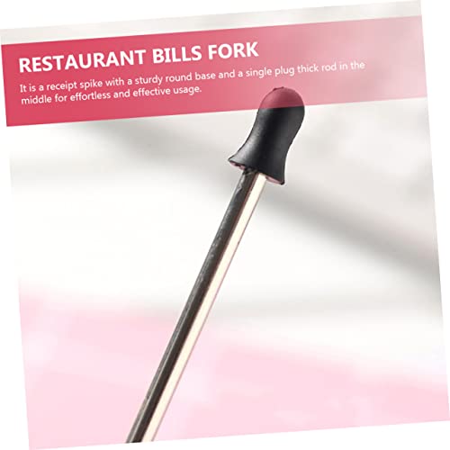 MAGICLULU 2 Unidades Vara De Pico De Conta Pico De Suporte De Memorando Garfo De Bico Caixa Registra