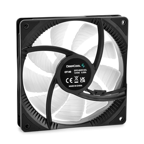 Image of DEEPCOOL CF140 2 in 1 | MB Controlled 140 mm A-RGB LED Case Fan /Cooler - DP-FA-RGB-CF140-2