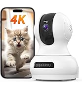 Amazon.co.jp: Topcony ペットカメラ 2.4Gと5G WiFi対応 800万画素 4K