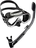 Cressi Onda, Profi Premium Taucherbrille + Premium Trockenschnorchel Erwachsene