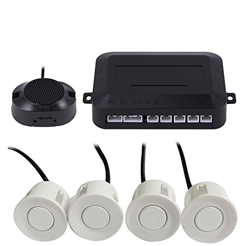 Frostory Car Reverse Backup Parking Sensor Radar System, Buzzer Beeps, Detection Distance:30~150CM, Waterproof