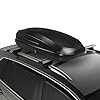 DNA Motoring Universal Heavy Duty Roof Storage Box Rooftop Cargo Carrier Luggage Case w/Keys,12.7 cu. ft. / 360L, PT-ZTL-8293-BK