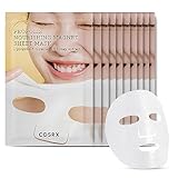 COSRX Propolis Nourishing Sheet Mask 10 EA, Soothing & Plumping Honey Serum, Leave-on Face Mask for Healthy Glow & Deep Moisture, Not Tested on Animals, No Parabens, No Sulfates, Korean Skin Care