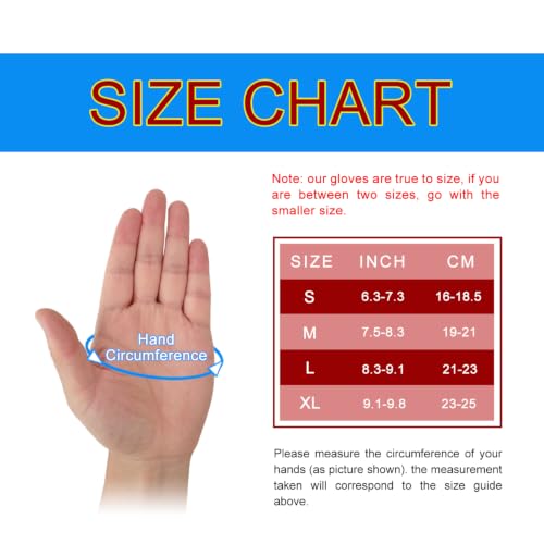 Guantes para Bicicleta HuwaiH para Hombre/Mujer, Guantes de Ciclismo de Medio Dedo miniatura 6