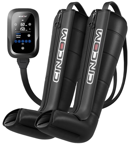 Deal: CINCOM Leg Massager Recovery System, Cordless Air Compression Boots for Circulation, Pro Sequential Compression Device for Athlete Fast Recovery