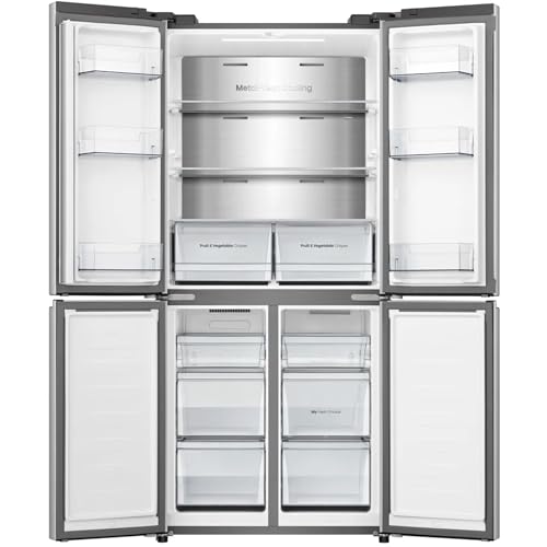 Hisense RQ5P470SAID Pureflat 79Cm Frost Free American Fridge Freezer Stainless - 5