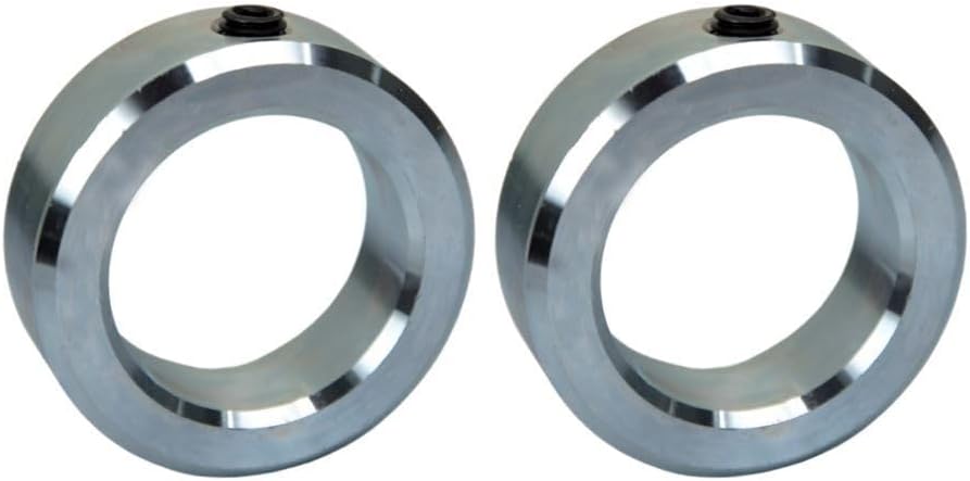 for 2" Bore Zinc Plated Setew Shaft Collar OD 3" Width 7/8" (2 PCS)