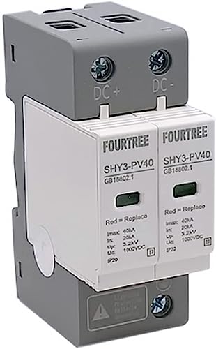 Parafoudre solaire DC 1000V contre les surtensions du réseau PV