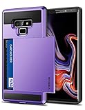 Vofolen for Galaxy Note 9 Case Card Holder Wallet Credit ID Slot Sliding Cover for Men Women Heavy...