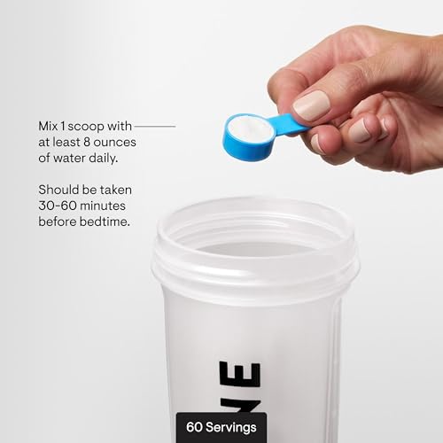 THORNE - Magnesium Bisglycinate - Powdered Magnesium Formula - Support Restful Sleep, Muscle Relaxation, Heart Health, and Metabolism* - NSF Certified for Sport - 60 Servings - 6.5 Oz Jar