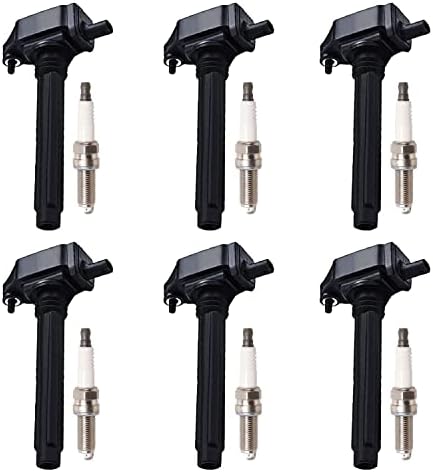 Ignition Coil Pack & NGK Iridium Spark Plug Set For Chrysler 300, Dodge 3.6L V6 (UF648) Dodge Grand Caravan Ignition Coil Replacement - Foto 13