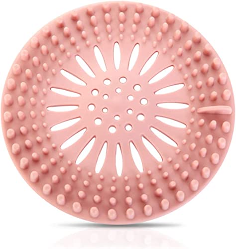 Lot de 4 passoires de vidange en silicone 4 couleurs - Passoire de douche avec attrape-cheveux - Qualité supérieure - Pour douche, lavabo, baignoire et cuisine Cover