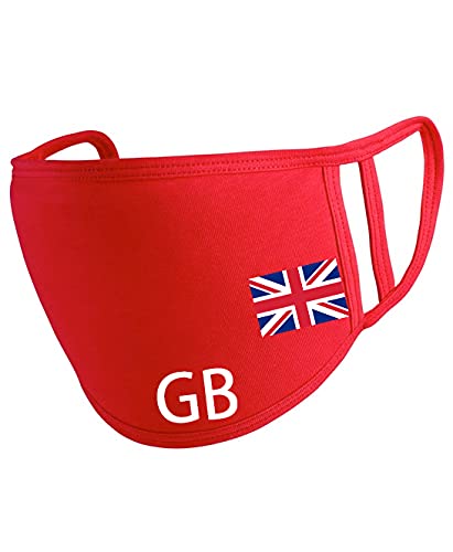 Great Britain Face Mask One Size Fits All Mask Your Nation Country Mask Fully Washable