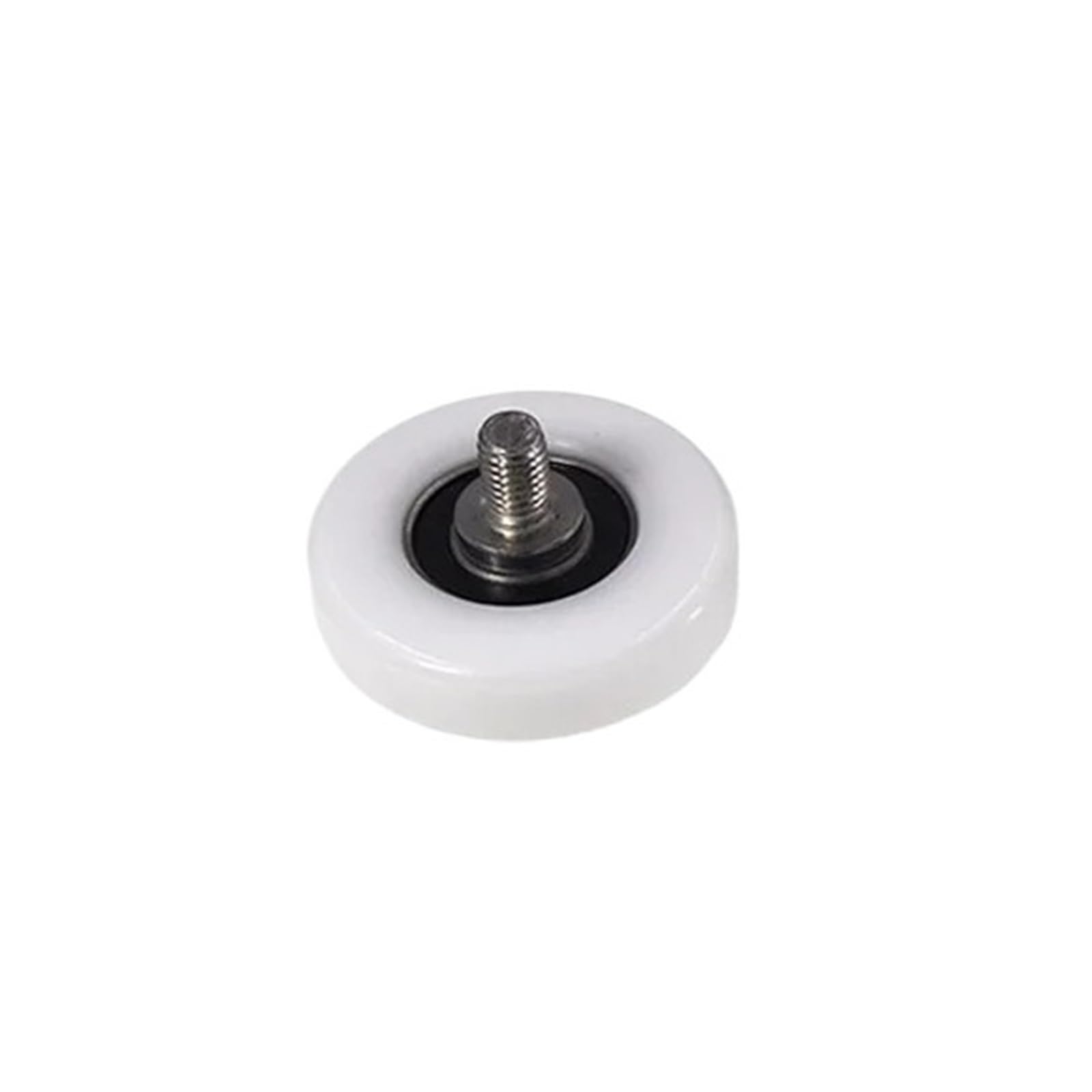 EXBWXNIL Externally Threaded POM Plastic Bearing BS620060-12C2L12M8 high wear-Resistant Nylon Guide Wheel