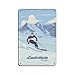 Produktbild UIYTYBGAG Lauberhorn Skipost, Retro-Poster, Metall-Blechschild, schicke Kunst, Retro, Eisenmalerei, Bar, Menschen, Höhle, Café, Familie, Garage, Poster, Wanddekoration, 20 x 30 cm