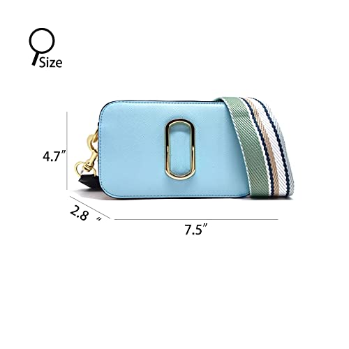 Rumdin Crossbody Purse Snapshot Bag Guitar Strap Bag Camera Handbag Shoulder Clutch Purses For Women #TOP5