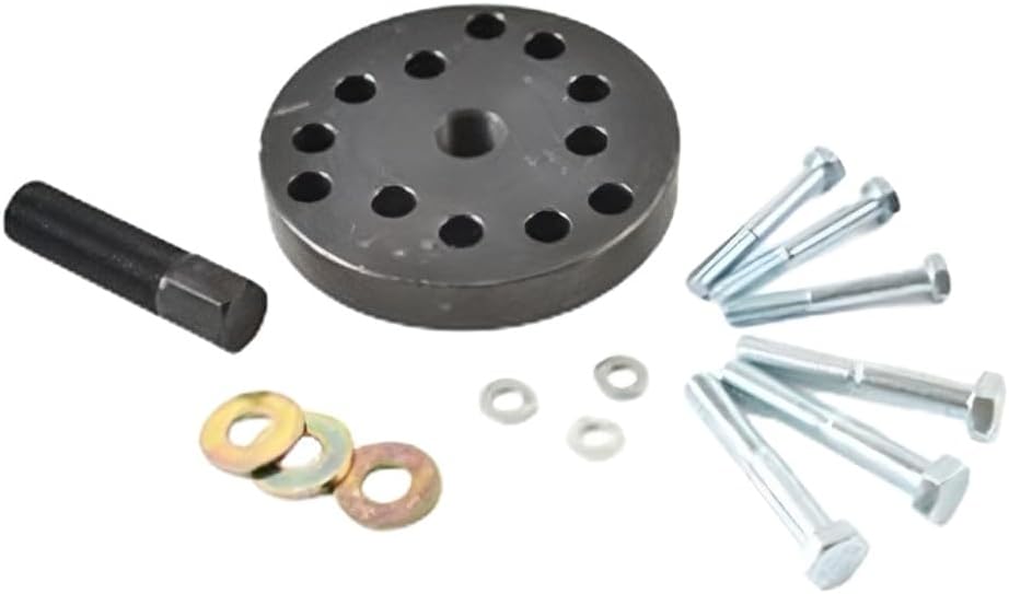 Rareelectrical Flywheel Removal Tool Compatible With Yamaha Yzf-R6 600Cc Wr-F 450 Yfz 450 Tt 600 Xt 600 Sc 650 6Mm 8Mm Bolts 1986-2015 Grizzly Kawasaki Sc