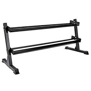 CAP Barbell Heavy-Duty Dumbbell Rack Pound Dumbbell Pairs