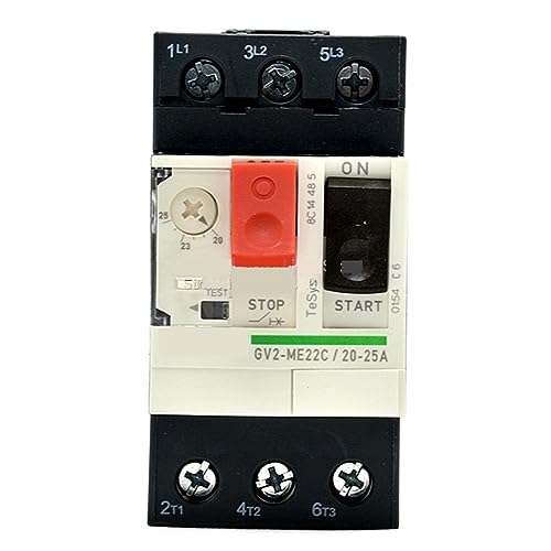 Disjoncteur moteur GV2-ME22C 20-25 A disjoncteur magnétothermique tripolaire 3 pôles