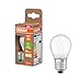 Produktbild Osram LED-Lampe in klassischer Miniballform, mit dekorativem LED-Filament im Frosted Design, Energieeffizienzklasse A, E27, 1.2 W, 255 lm, 2700 K, warmweiß. Ohne Aufwärmen, sofort 100% Licht.