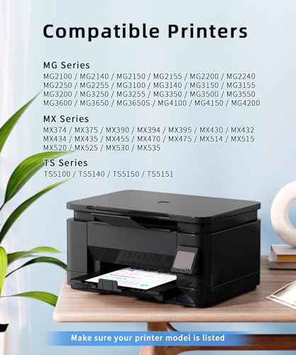 540XL 541XL Kompatibel für Canon Druckerpatronen PG-540XL CL-541XL Multipack für 540 541 Druckerpatronen für Canon Pixma TS5150 MG3600 MG3650S MG3650 MG4250 MX475 TS5100 MG3150 MG3500 MG4200 MX535