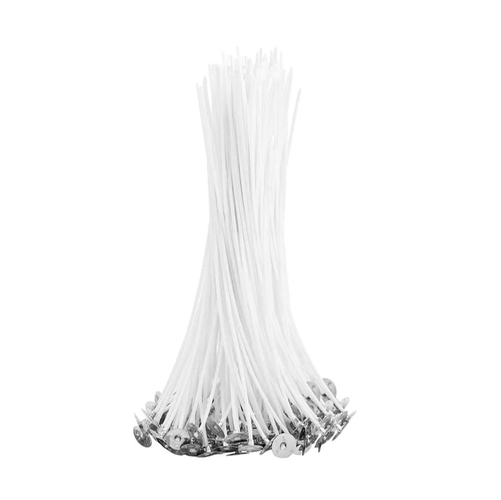 100 pzas Mechas Algodón 13 cm para Velas Preenceradas