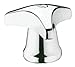 Produktbild GROHE Atlanta Trecorn - Griff 1/2" (Original Ersatzteil, Langlebig, Robust, Herstellergarantie: 5 Jahre, Passgenau), Chrom, 45080000