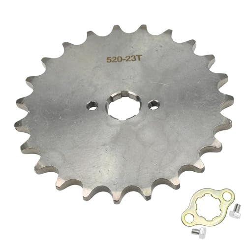 Couronne transmission et pignon moteur 23 dents pour moto Kawasaki