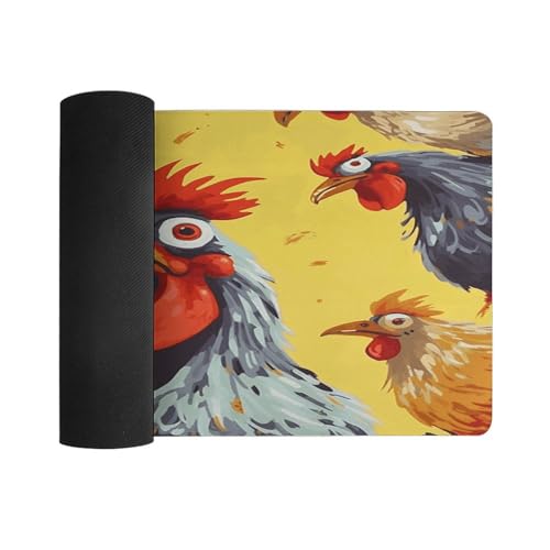 Pad Mouse grande de caucho FekiLoot 30x60cm miniatura 3