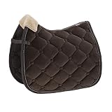 *hochwertiges Qualitätssamt-Obergewebe *Cool/Dry Innenseite *voluminöse Füllung in großer Steppung *höherer Schnitt am Widerrist *Fauxfur Polster abklettbar *dreifachkordel Crystal *Glossy Einfassung *Limited Edition
