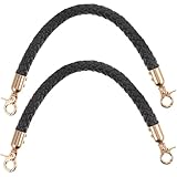 TEHAUX Correa De Repuesto para Bolso De Mano De Cuero PU Tejido 12.2 Pulgadas con Broches para Bolsos De Hombro Bolsas De...