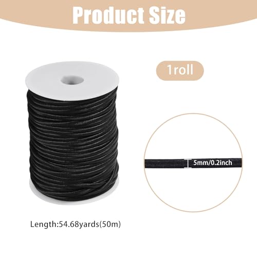 Cordón de satén de 55 yardas resistente para collares y pulseras 3
