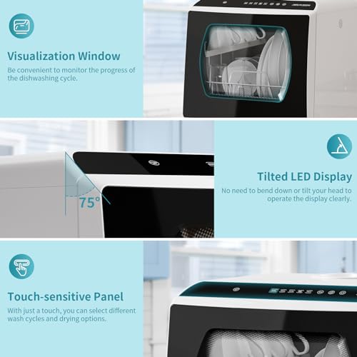 Airmsen AE-TDQR03 Portable Countertop Dishwashers thumb #7
